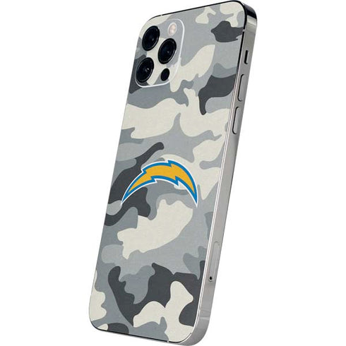 NFL Los Angeles Chargers Camo iPhone 12 Pro Skin